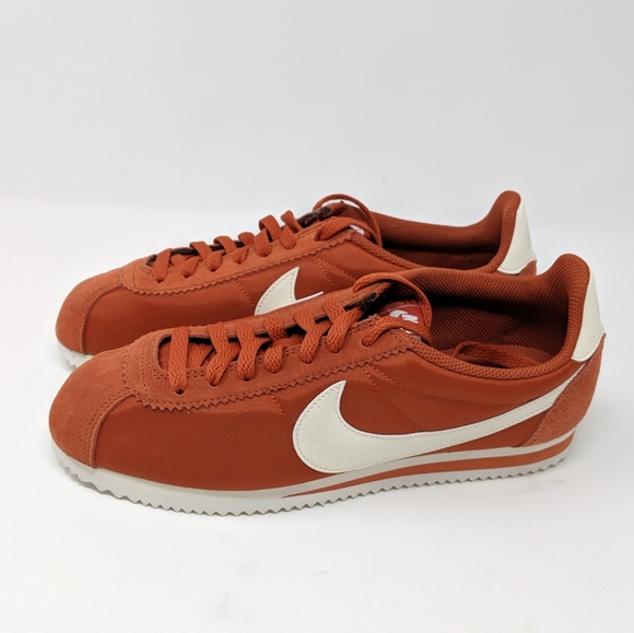 nike cortez firewood orange